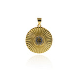 Round Pendant, Simple Jewelry, DIY Jewelry Accessories  22mm