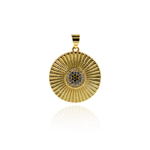Round Pendant, Simple Jewelry, DIY Jewelry Accessories  22mm