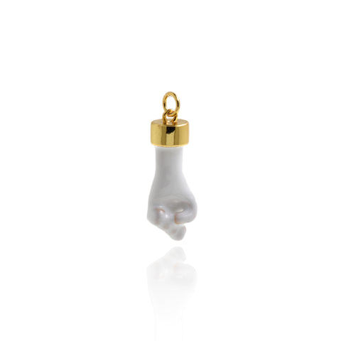 Minimalist Pendant-Exquisite Fist Pendant-DIY Jewelry Making   27.5x10mm