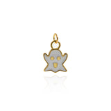 Exquisite Enamel Little Devil Pendant-Personalized Jewellery Making  16x13mm
