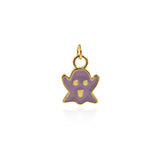 Exquisite Enamel Little Devil Pendant-Personalized Jewellery Making  16x13mm