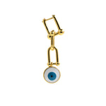 Exquisite Evil Eye Earrings-Enamel Evil Eye-DIY Jewelry Accessories  41x12mm