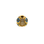 Delicate Micro-Pavé Spacer Beads-Enamel Spacer Beads-Personalized Jewelry Accessories  9mm