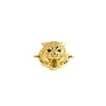 Minimalist Jewelry-Tiger Head Pendant-Animal Jewelry-DIY Jewelry   19x13mm