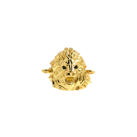 Minimalist Jewelry-Lion Head Pendant-Animal Jewelry-DIY Jewelry  17.5x14x12mm