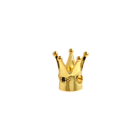 Minimalist Jewelry-King's Crown Pendant-DIY Jewelry Making  11x12mm
