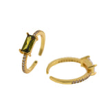 Personalized Jewelry-Minimalist Micropavé Rings-DIY Jewelry Making  15.5x5mm