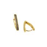 Individuality Jewelry-Exquisite Long Zircon Earrings-DIY Jewelry Making   23.5x12x4mm