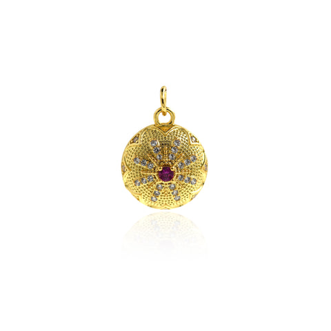 Round Necklace, Round Pendant  Jewelry Pendant, DIY Jewelry Making Accessories  15mm