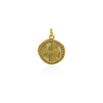Exquisite Coin Lucky Pendant-Coin Jewelry-Minimalist Pendant-Gift for Good Friends  18.5x6mm