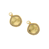 Exquisite Coin Lucky Pendant-Coin Jewelry-Minimalist Pendant-Gift for Good Friends  18.5x6mm