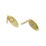 Exquisite Oval Smiley Face Pendant-Micropavé Smiley Face-Personalized Jewelry   23.5x10mm