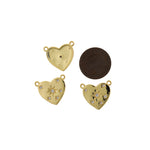 Personalized Jewelry Making-Heart Shaped Polaris Pendant-DIY Jewelry Making  19x16.5mm