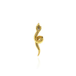 Personalized Jewelry Making-Micropavé Snake Pendant-DIY Jewelry Making  36.5x11mm