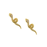 Personalized Jewelry Making-Micropavé Snake Pendant-DIY Jewelry Making  36.5x11mm