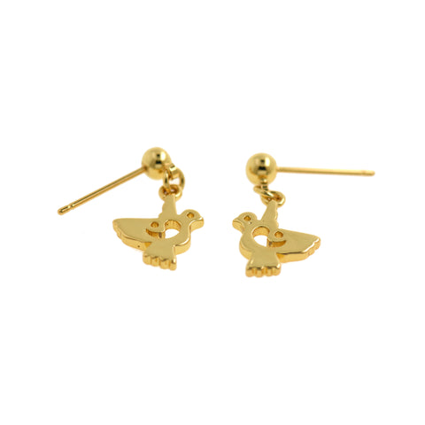 Minimalist Jewelry-Chick Stud Earrings-DIY Jewelry Accessories  22x11mm