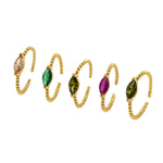 Minimalist Jewelry-Exquisite Oval Ring-DIY Jewelry Accessories  20x4mm