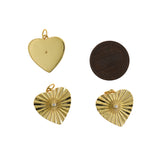 Heart Pendant Necklace,Heart Charm,DIY Jewelry Making  18.5x18.5mm