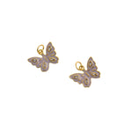 Personalized Jewellery-Exquisite Butterfly Pendant-DIY Jewelry Making   16.5x12mm