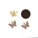Personalized Jewellery-Exquisite Butterfly Pendant-DIY Jewelry Making   16.5x12mm