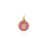 Personalized Jewellery-Exquisite Enamel Bear Pendant-DIY Jewelry Making   11.5mm
