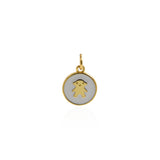 Personalized Jewellery-Exquisite Enamel Bear Pendant-DIY Jewelry Making   11.5mm