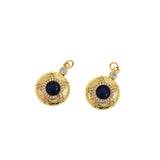 Classic Star Round Pendant For Summer Jewelry 14.5mm