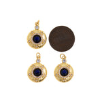 Classic Star Round Pendant For Summer Jewelry 14.5mm
