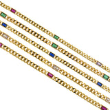 Simple Rectangular Oval Chain Links,Gold Chain,DIY Necklace Chain 4.5m