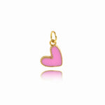 Dainty Heart Pendant For Simple Summer Jewelry9x8mm
