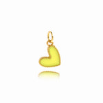 Dainty Heart Pendant For Simple Summer Jewelry9x8mm