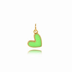 Dainty Heart Pendant For Simple Summer Jewelry9x8mm
