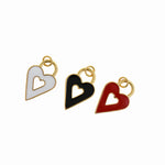 Multicolor Heart Pendant For GirlFriend's Gifts 22x14.5mm