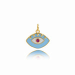 Wild Devil Eye Pendant For Jewelry Accessories 16x13mm