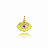 Wild Devil Eye Pendant For Jewelry Accessories 16x13mm