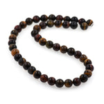 Smooth Mixed Tiger Eye Beads,Gemstone Healing Bracelet Loose Beads - BestBeaded
