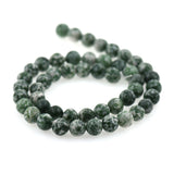 Matte Green Spot Jasper Stone Beads,for Jewelry Findings 6mm 8mm 10mm - BestBeaded