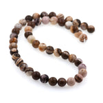 Smooth Mookaite Stone Beads,Round Gemstone Loose Beads - BestBeaded