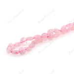 Heart Rose Quartz Beads,Natural Pink Heart Crystal Jewelry,Gemstone Loose Beads,DIY Accessories 10mm - BestBeaded