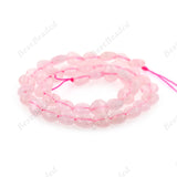 Heart Rose Quartz Beads,Natural Pink Heart Crystal Jewelry,Gemstone Loose Beads,DIY Accessories 10mm - BestBeaded