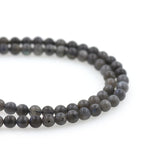 Smooth Labradorite Loose Beads,Flash Stone Gemstone Beads 4-14mm