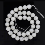 Natural White Moonstone Beads,Smooth Gemstone Loose Beads - BestBeaded