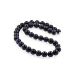 Night Sky Blue Sandstone Bead,Smooth Shiny Gemstone Loose Beads - BestBeaded
